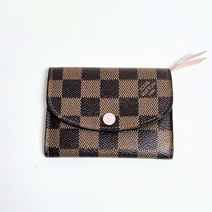LOUIS VUITTON Rosalie Coin Purse In Damier Ebene
